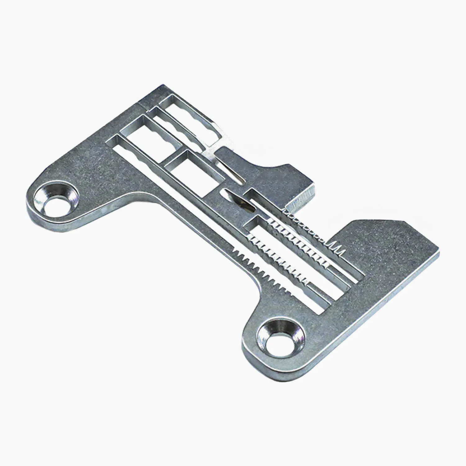 E253 Throat Plate Fit Siruba 988D, JUKI MO-6816S Industrial 5-Thread Overlock Sewing Machines Gauge Size 3x4mm