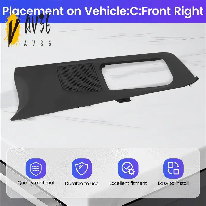 

AV36-For 308S New 308 T9 New 408 T93 Door Interior Trim Panel Handle Trim Cover Controller Trim Cover 98011479ZD