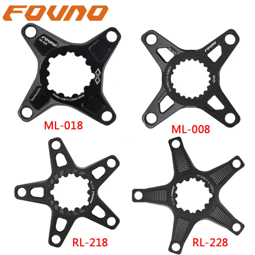 FOVNO Chainring Adapter forGXP forSRAM Spider to 104BCD 110BCD forSHIMANO Direct Mount Converter M6100 M7100 M8100 M9100 12S MTB