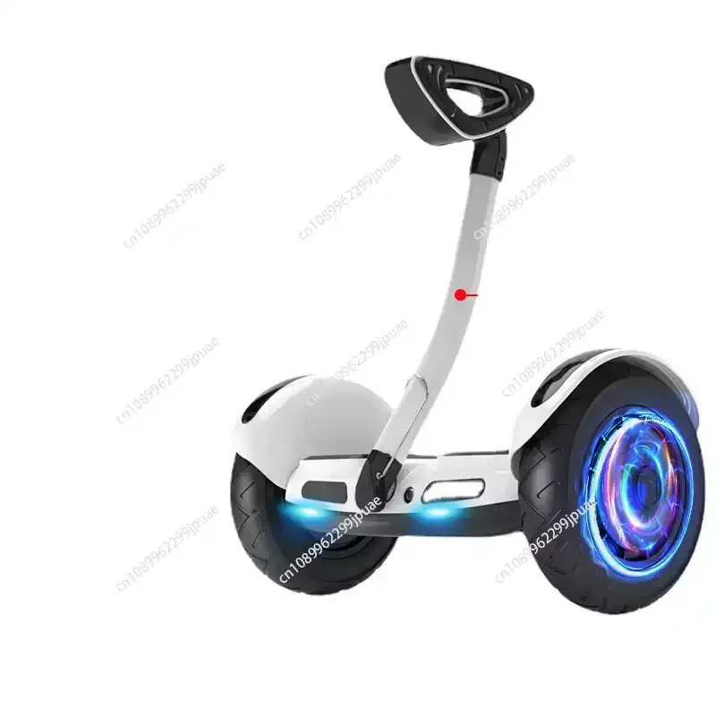 2 Wheel Stand Up Self Balancing Hoverboard custom 8/10 inch 36/54V Kids Adult Smart Handle Leg Bar Electric Scooter