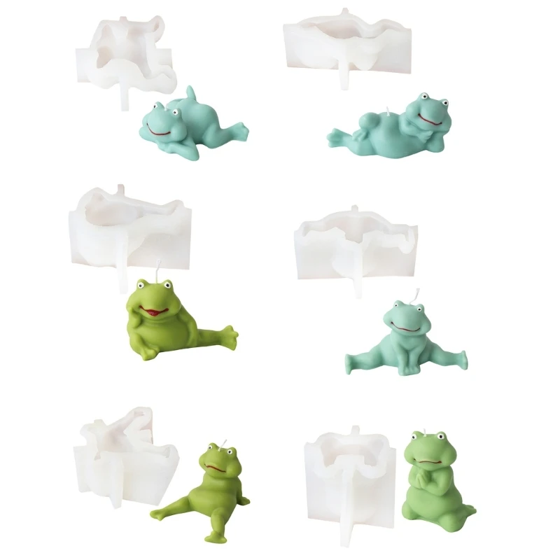 

Novelty Frogs Designed Silicone Molds for Custom Soaps and Resin Art R3MC