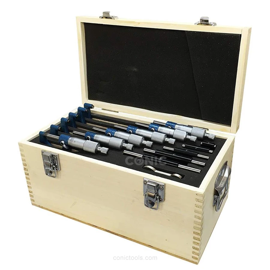 0-6inch Outside Micrometer 6pc 0.0001