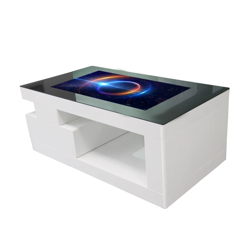 Waterproof 55 inch multi touch screen conference table game table with touch screen