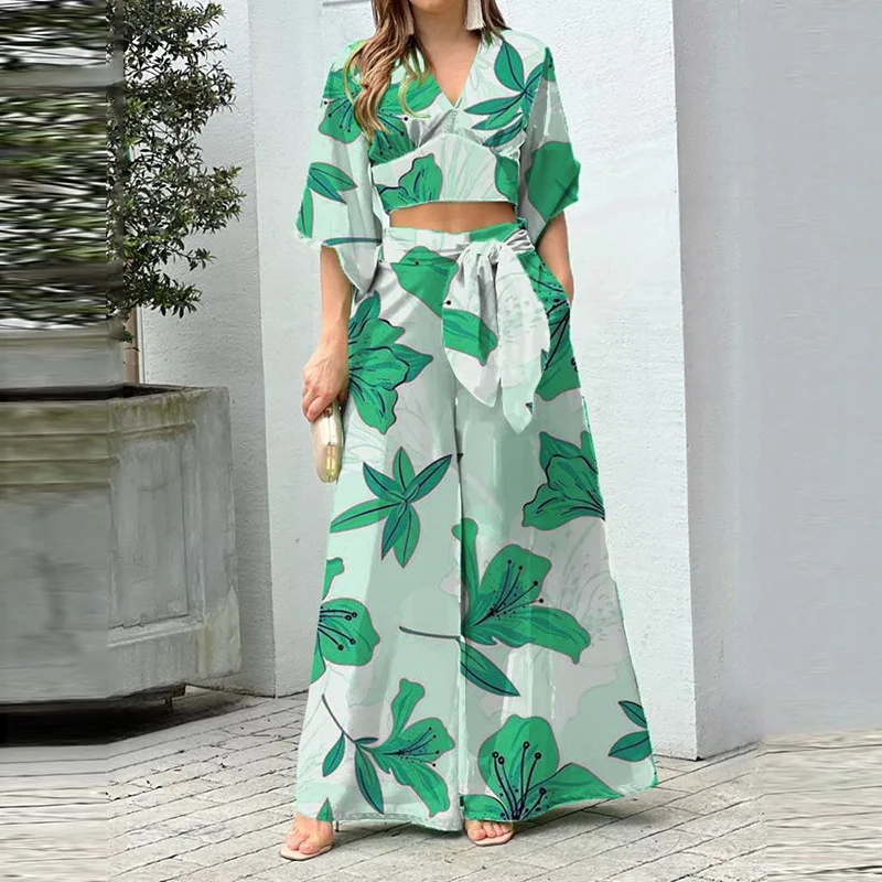 

Womem's Chic Vest Skirt Suit 2 piece Sets Summer New Female Sleeveless Top Fashionable Office Ladies Loose Outfits V-neck Suits