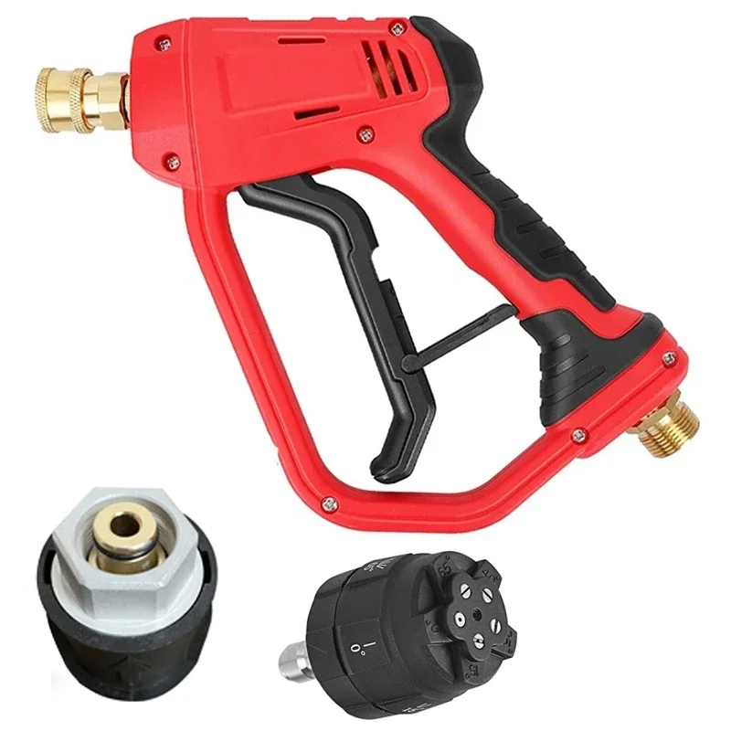 High Pressure Cleaning Water Gun For Karcher With 5 Nozzle 4000psi M22 G1/4 for Professional Electric High Pressure Washers