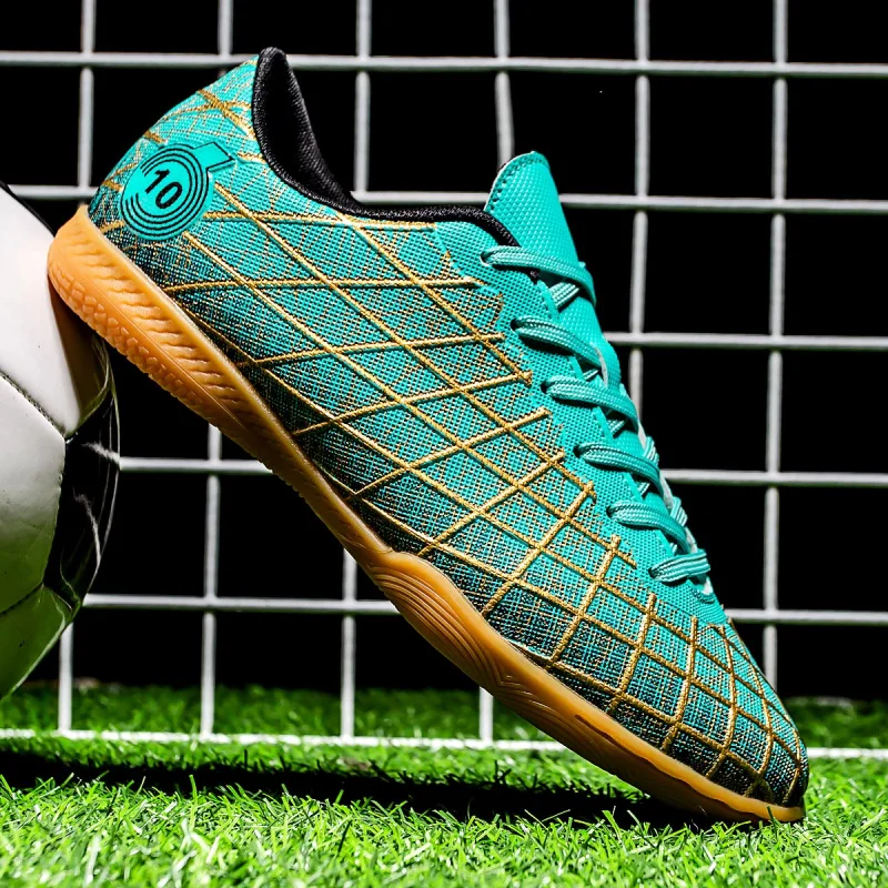 

2025 Football Shoes Men Soccer Shoes Professional Match Football Boots Futsal Wholesale Training Comfortable Tf High-Quality Non