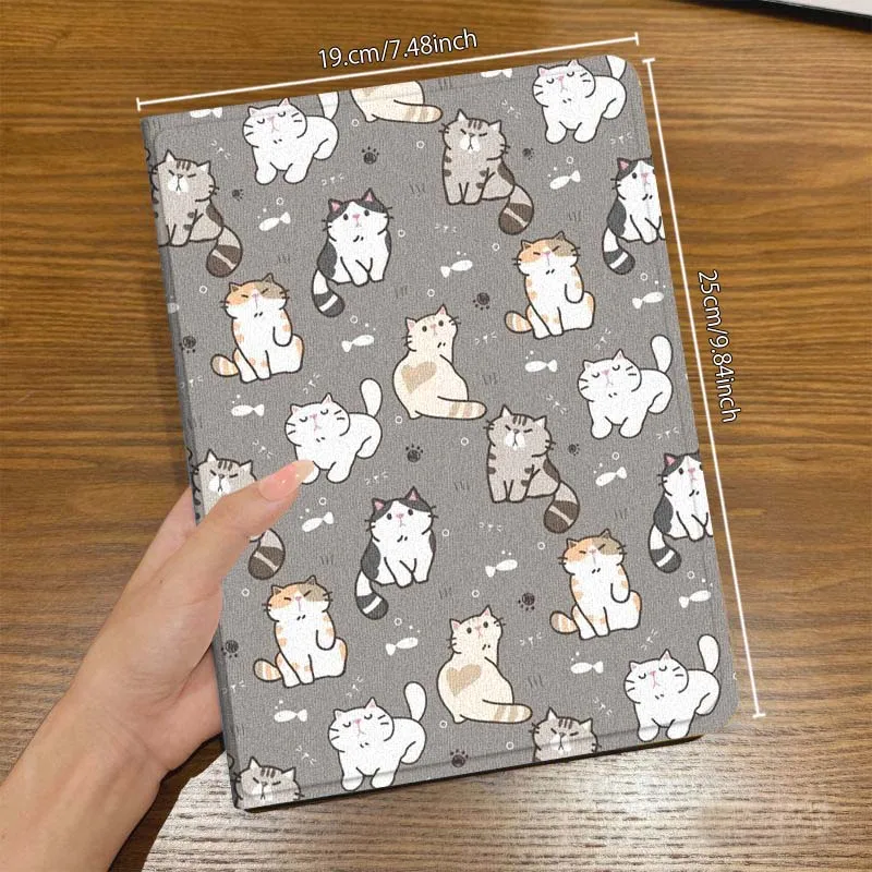

Cat Cartoon Cute Pattern For Xiaomi Redmi Pad 2 7 8 6 6S 5 4 SE Pro 8.8 11 8.7 11.2 12.4 Ultra Plus Max Tablet Case