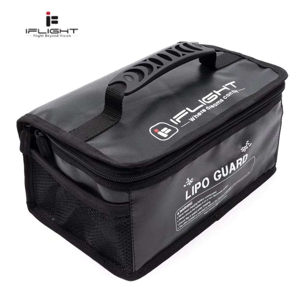 iFlight 250x65x180mm/240x70x170mm/225x115x170mm battery explosion-proof storage bag suitable for FPV lithium batteries and more