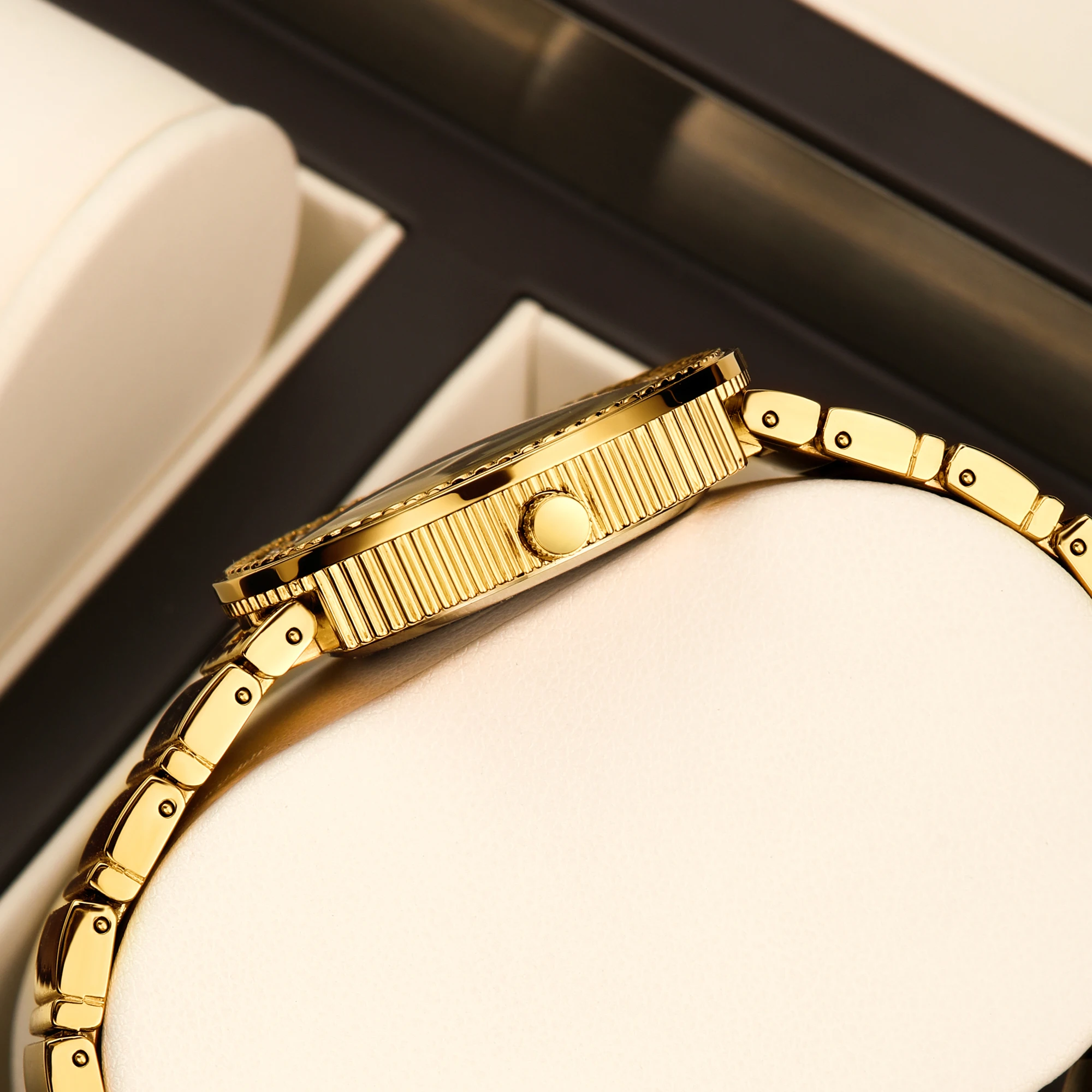 Merek Jam Tangan Wanita: Jam Tangan Mewah Berhiaskan Berlian, Jam Tangan Kuarsa Modis Tahan Air, Ide Hadiah Reloj Mujer