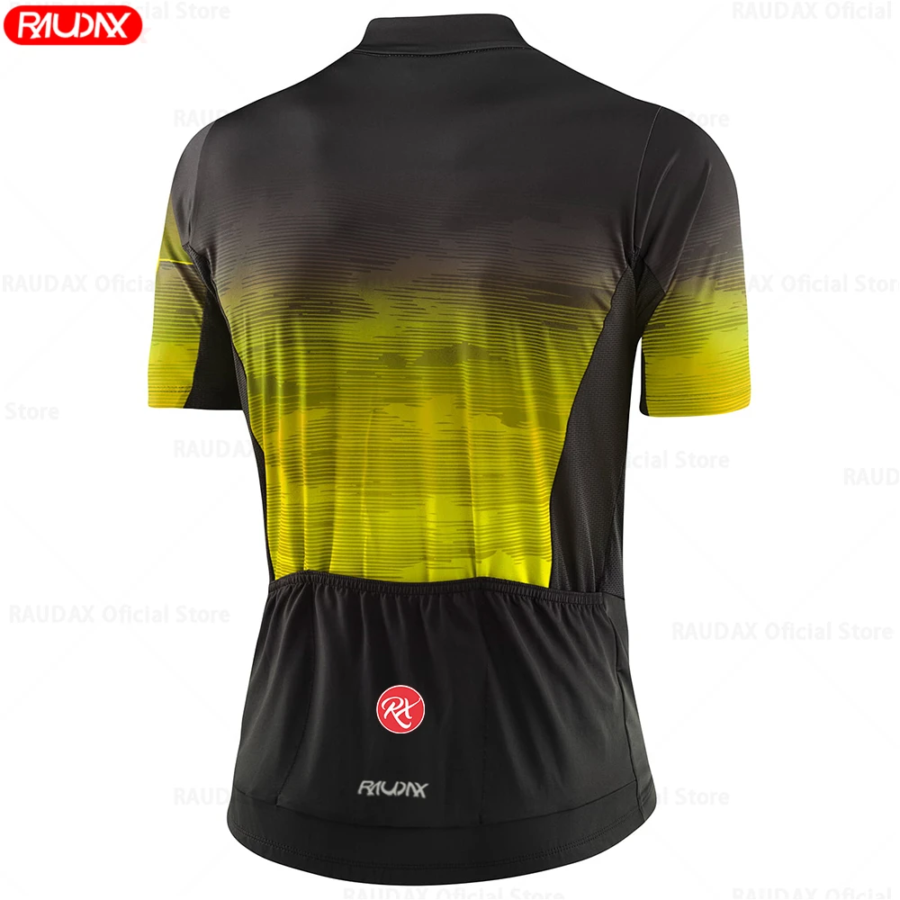 New 2023 RAUDAX Cycling Set Bike Uniform Summer Cycling Jersey Road Clothes Short Sleeve Sports Cycling Set Ropa Cycling