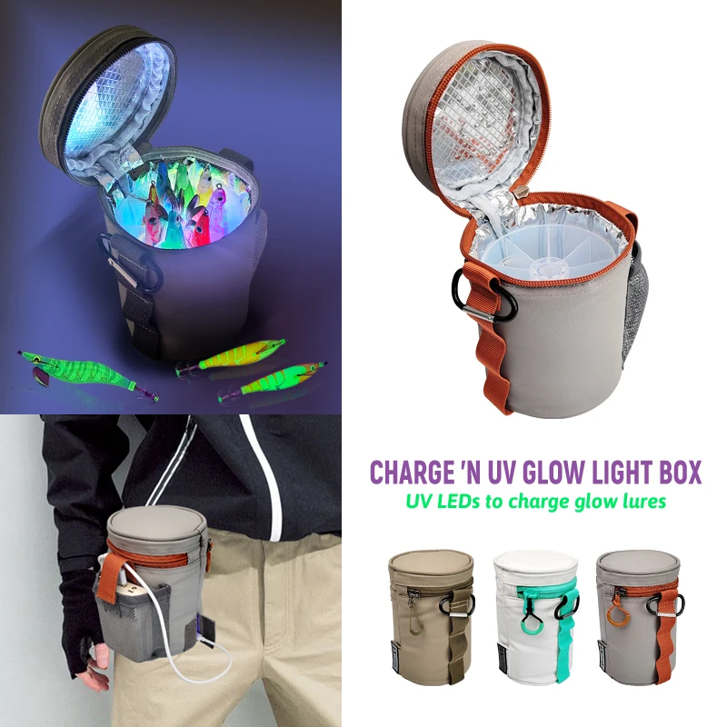Señuelo luminoso calamar ILURE – Plantilla LED recargable USB