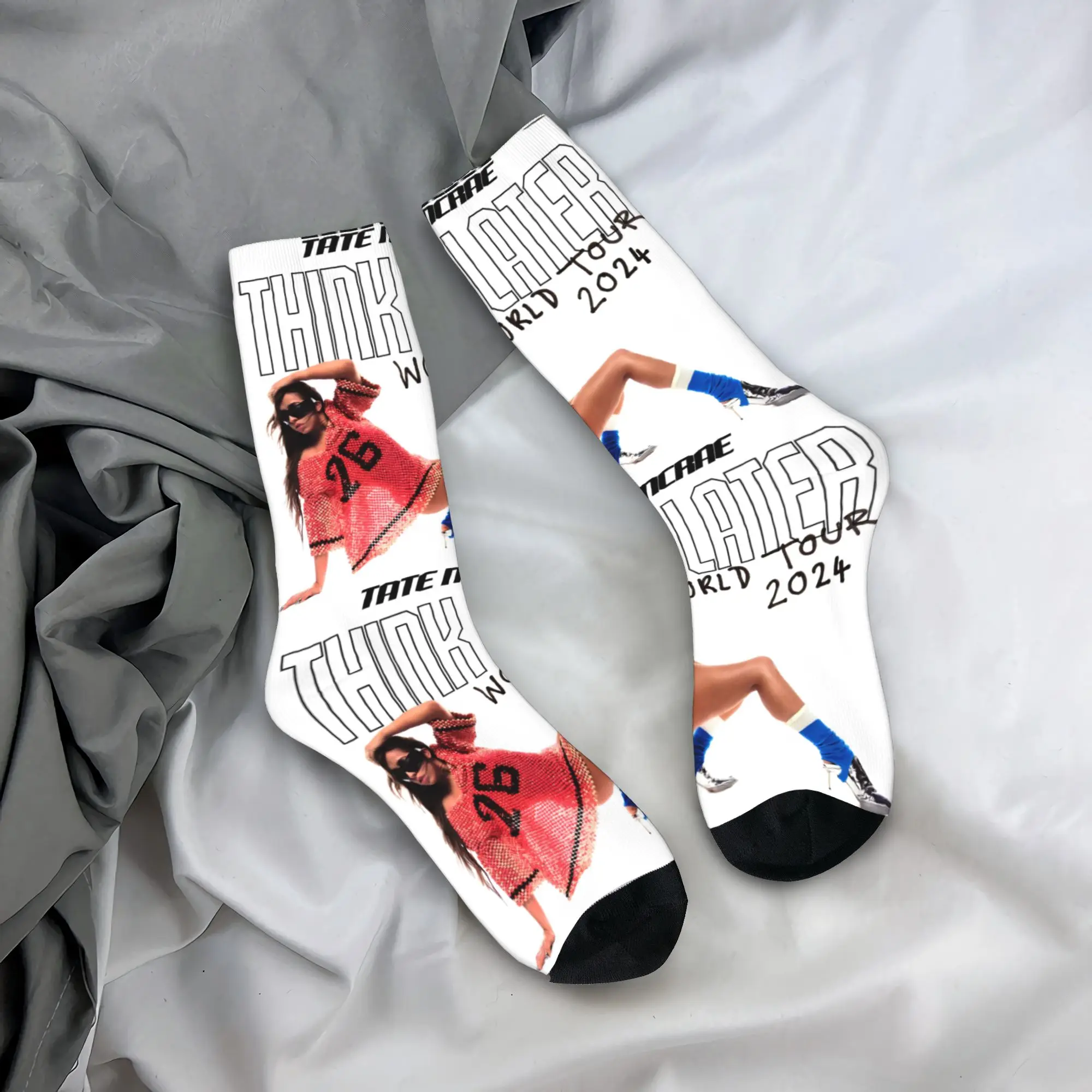 تام إمبالا التيارات الجرافيك طباعة الجوارب الخريف جوارب Harajuku الرجال الجوارب الناعمة الدافئة تصميم الجري الرياضة المضادة للانزلاق الجوارب #1