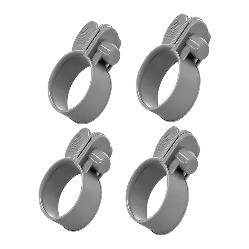 1-1/4 Inch Plastic Hose Clamps Compatible with Common For Pool Equipment Including Filter Pumps Sand Filter Systems and Hoses