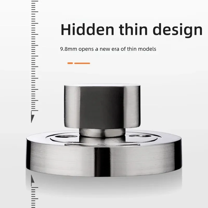 Wielokolorowy, niewidoczny zamek do użytku domowego, zamek antykradzieżowy do wnętrz, jednostronny zamek ukryty, zamek do drzwi sypialni, magazynu, piwnicy.