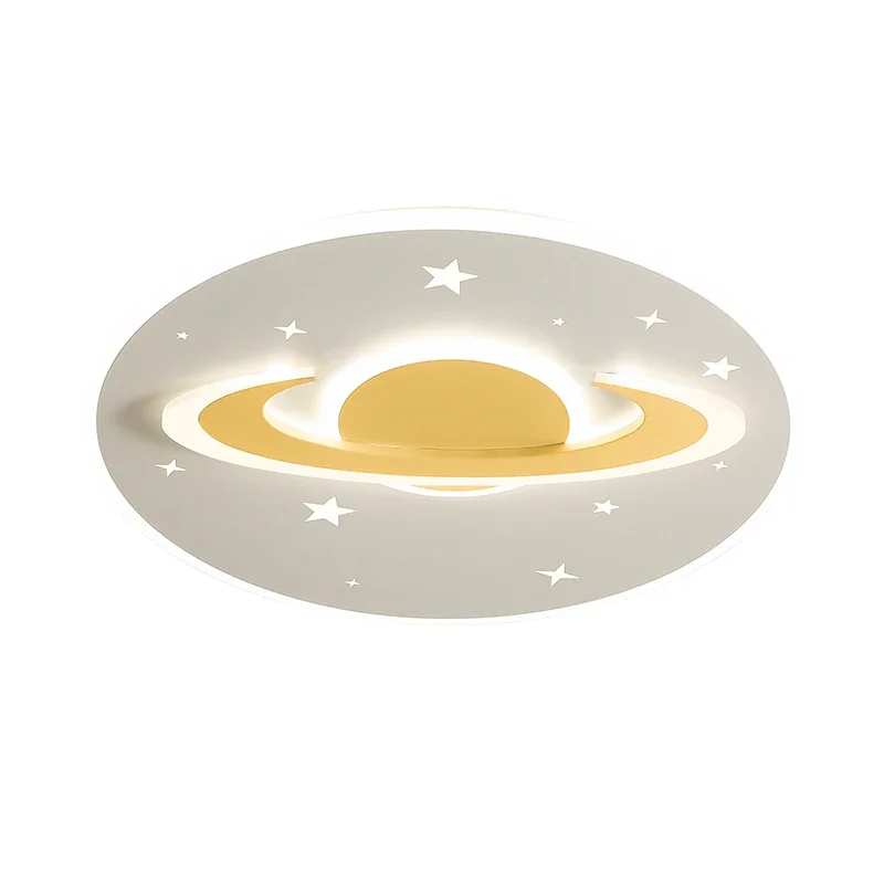

~Children's Room Bedroom Light New Creative Personalized and Cute Cartoon Planet Moon Room Ceiling Light ceiling light