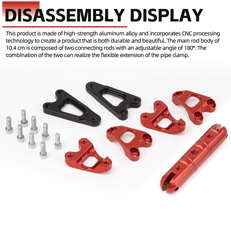 Motorcycle Accessories Balance Bar Handlebar Crossbar Levers Bracket Phone Holder Handlebar For Honda PCX 125 150 160 PCX125 160 - view 6