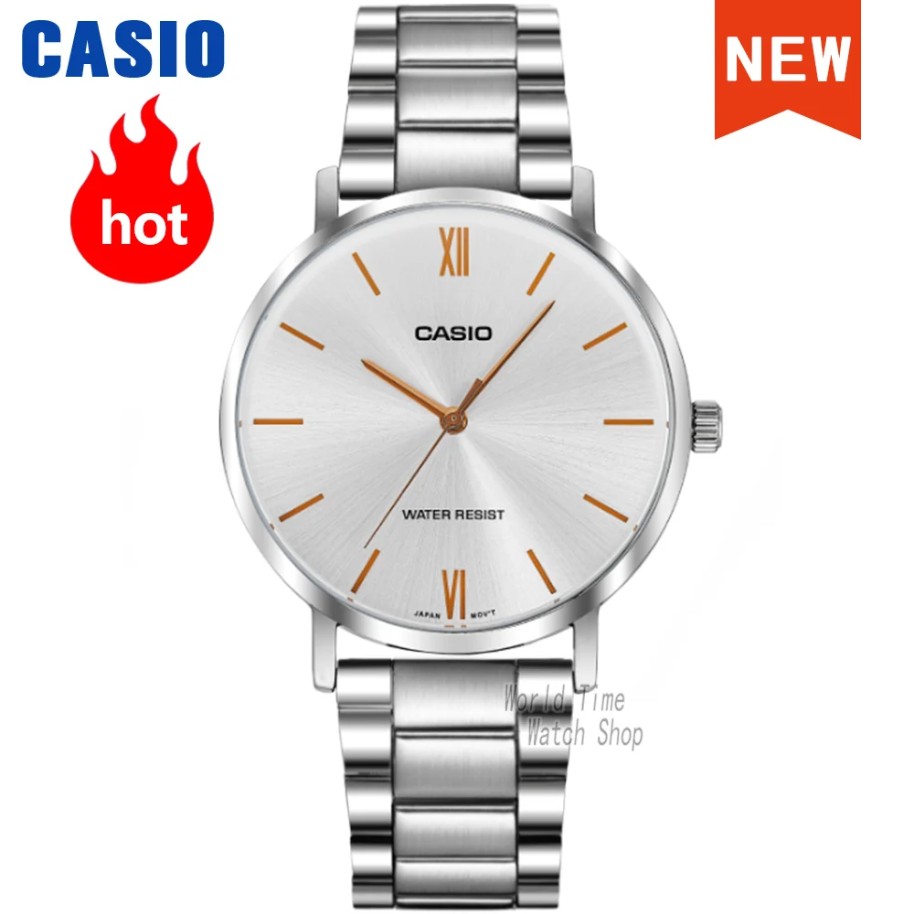 Casio watch men simple retro top relogio Waterproof quartz men watch Business Casual watch  MTP-VT01 series free shipping