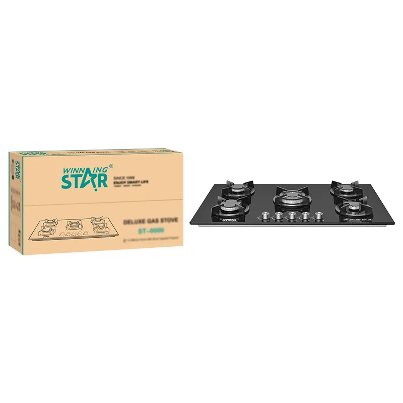 Gas Stove Dazzling Fire Five-stove Liquefied Hot Home Embedded варочная панель газ 가스스토브 estufas de gas para el hogar