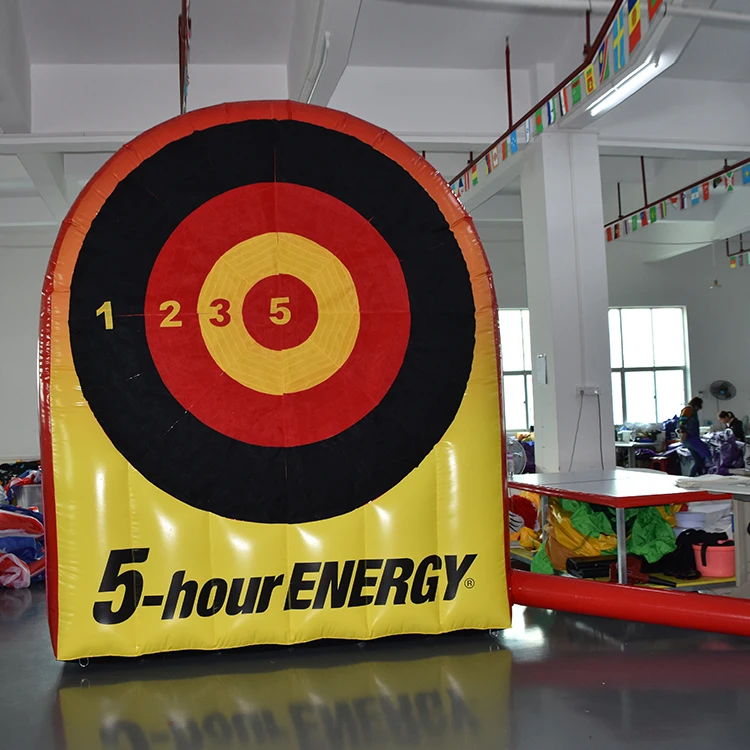 

Factory Direct Sale Adults and Kids Inflatable Golf Dart Boards Commercial Inflatable Soccer Dartboard for Sport Game