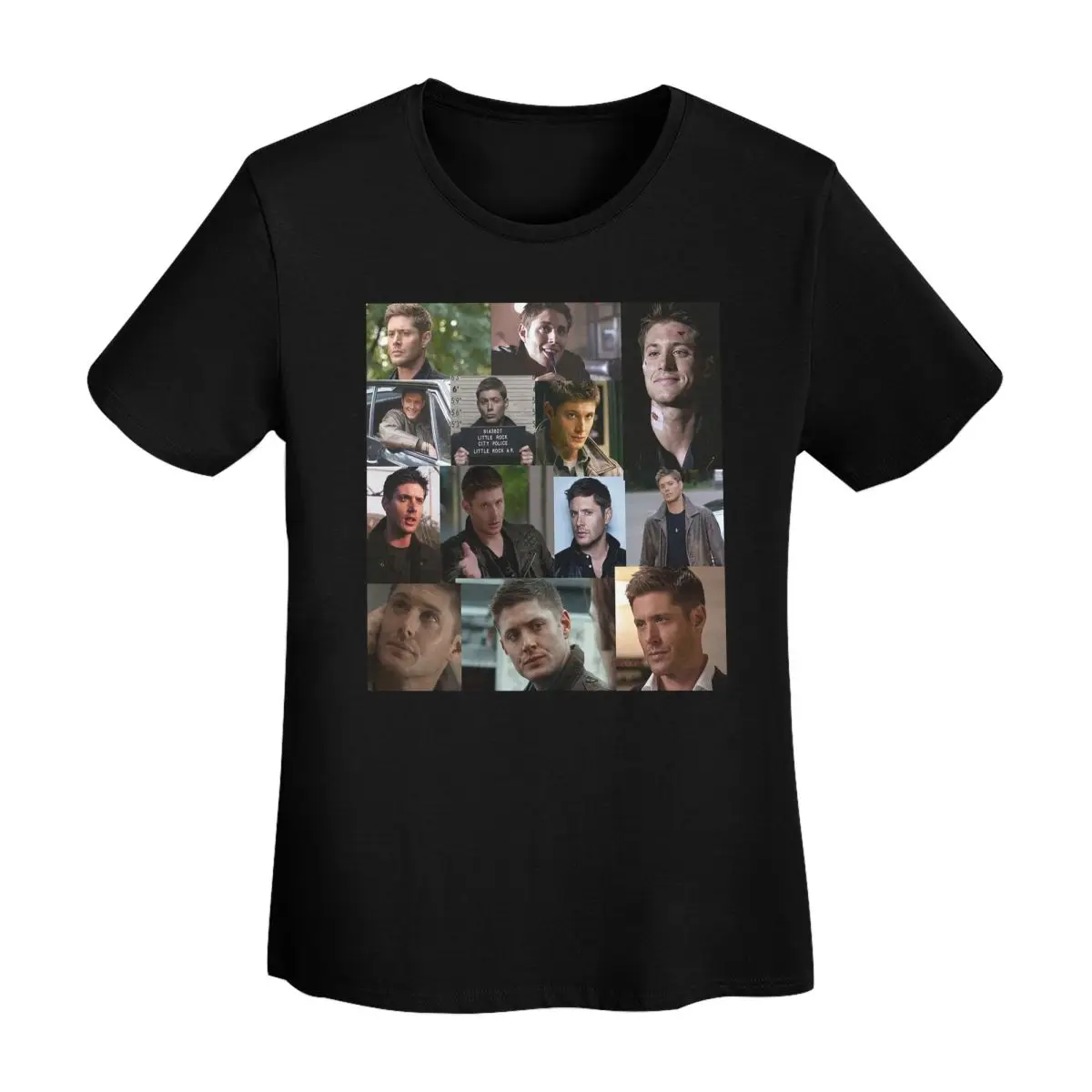 

Футболка Dean Winchester, женская футболка с короткими рукавами, одежда с круглым вырезом, хлопковые летние футболки, уличная одежда