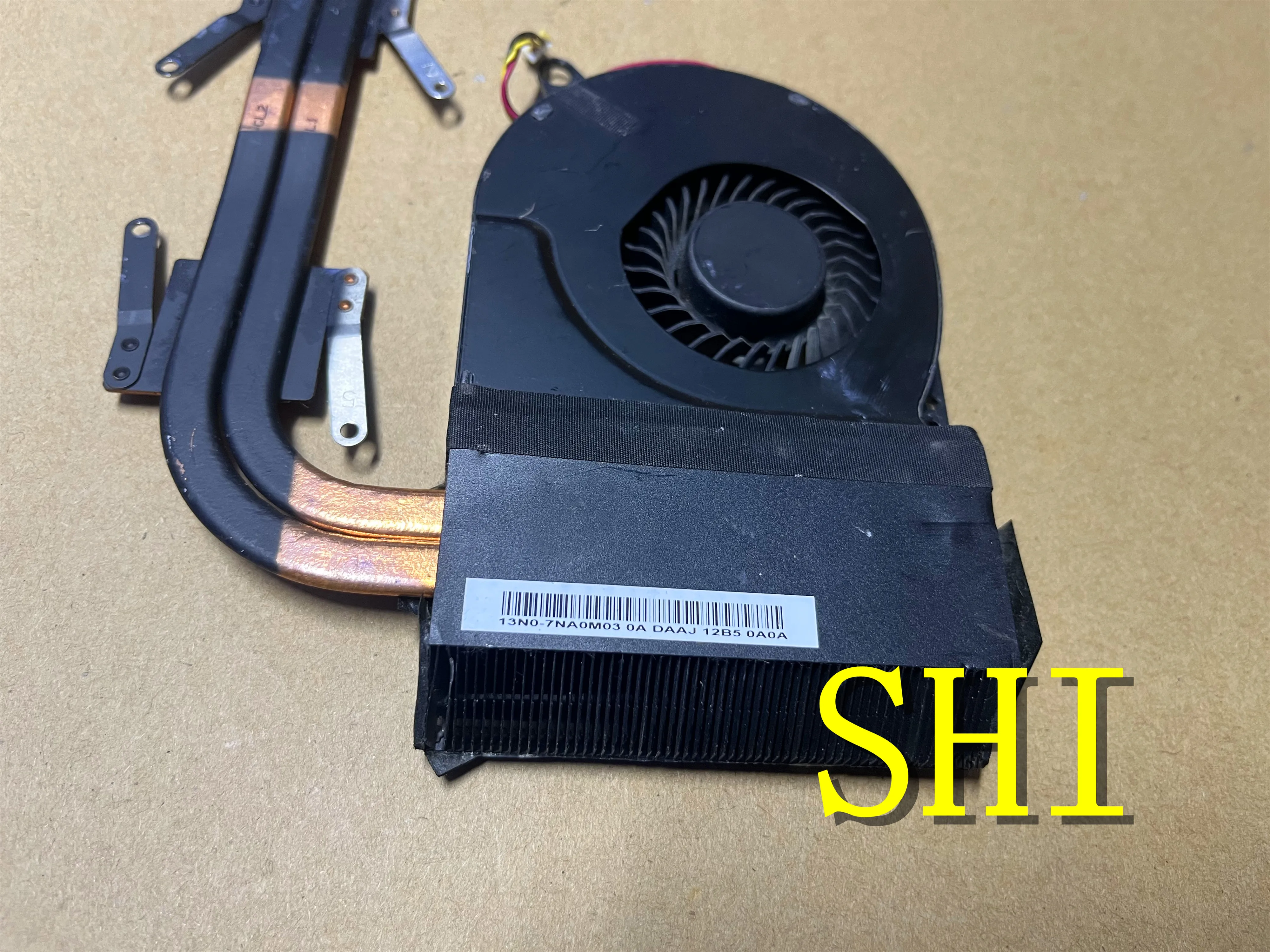 Used 13N0-7NA0M03 FOR Acer Aspire V3-771 V3-771G E1-771G Laptop Heatsink  Fan Free shipping