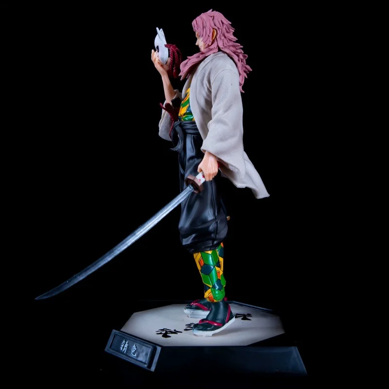 30cm demon slayer kimetsu no yaiba tomiokagiyuu modelo brinquedo pvc sabito cheng gk estátua coletar objetos decorativos presente