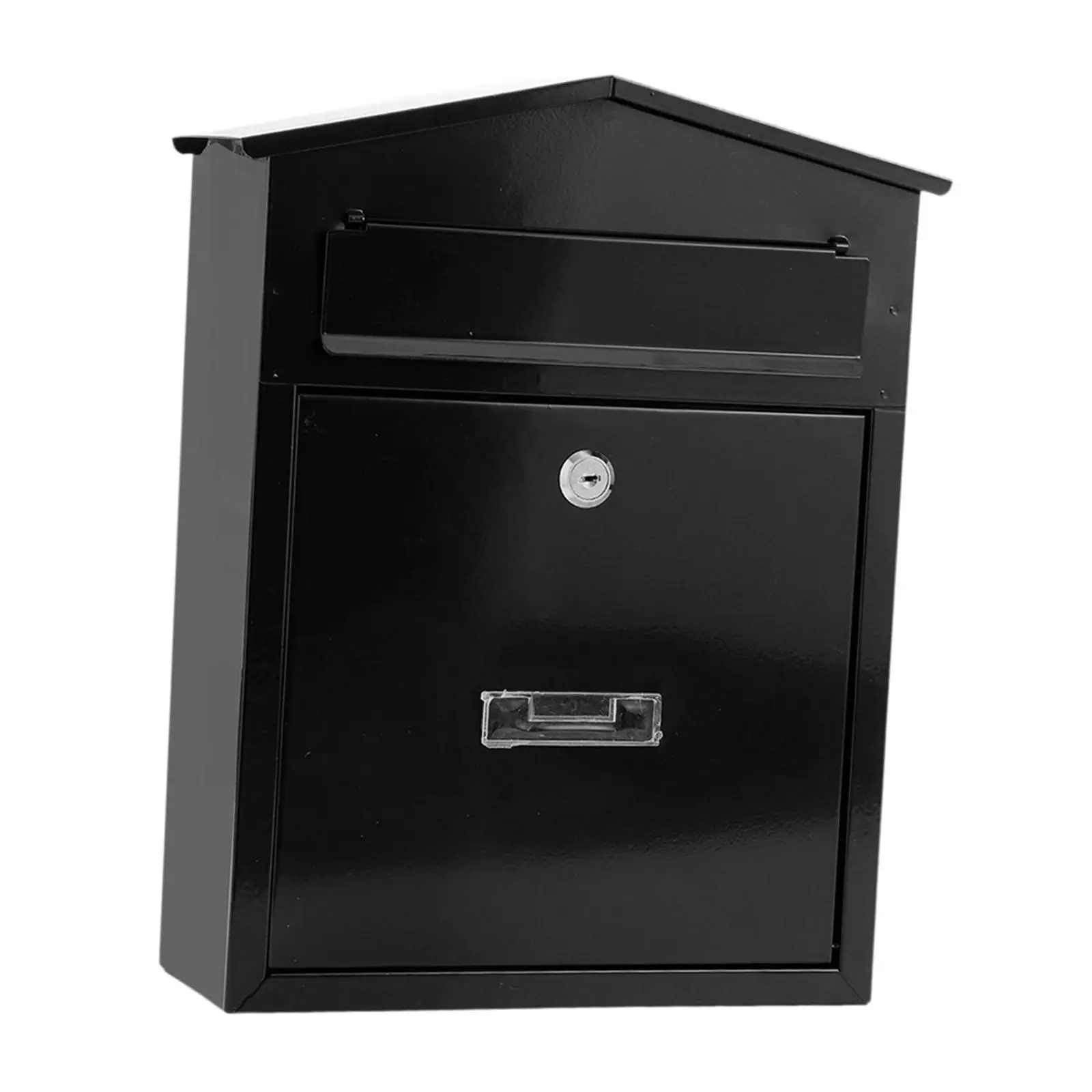 Wall Mount Lockable Mailbox, Letterbox, Modern Mail Letter Box for Outdoor Front Door