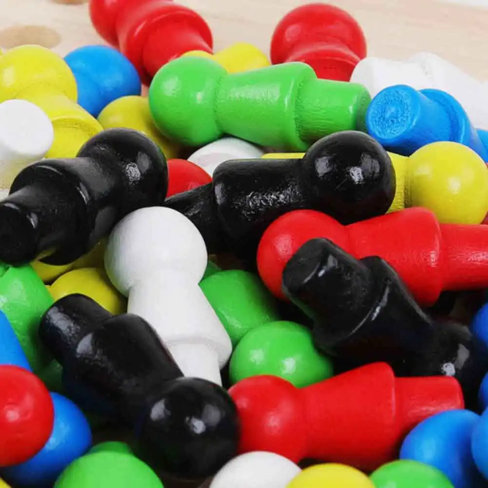 

Деревянная шестиугольная доска для китайских шашек (1 шт.) – развивающая логическая головоломка для детей и взрослых, для семейного досуга