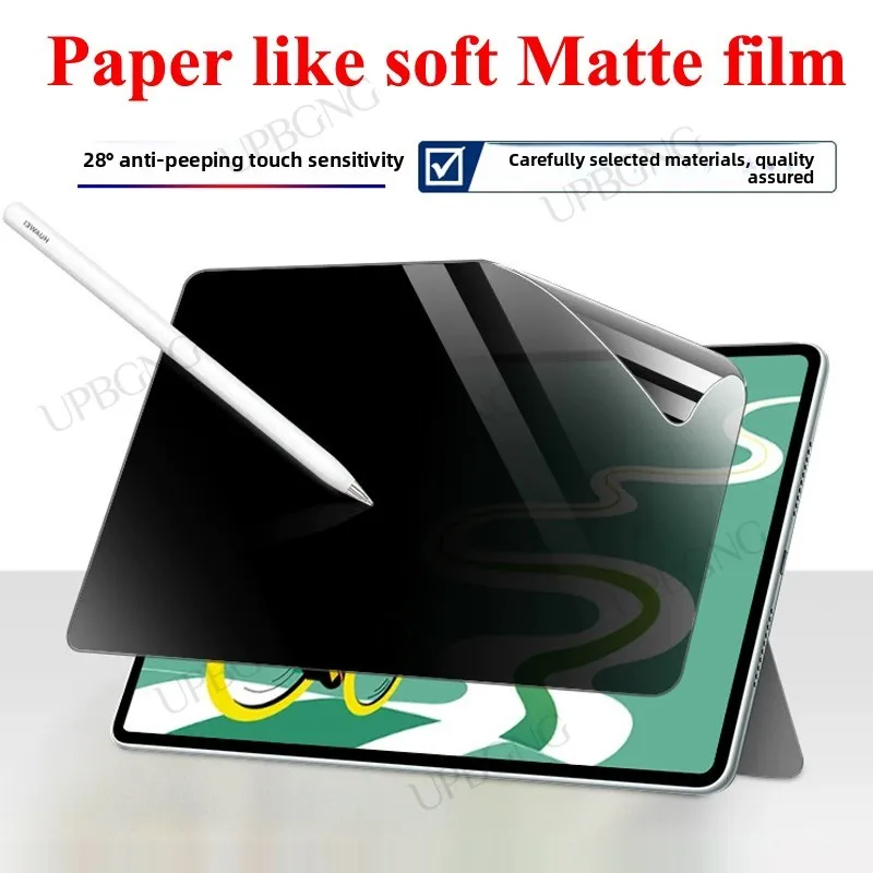Anti Peeping Film for Xiaomi Redmi Pad 2 9.7 Inch 11 Like Paper Protector Film for Redmi Pad 2 Pro 12.1 SE 11 7 8 11.2 Not Glass view 3
