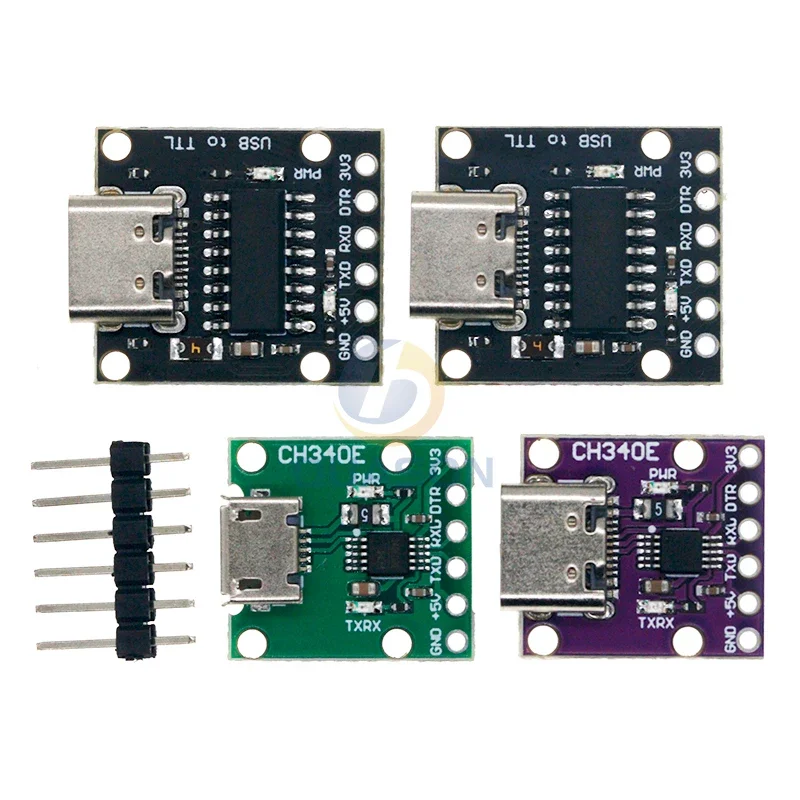 CH340N /CH9340C USB 2.0 To TTL Module Alternative CP2104 CP2102 PL-2303HX HT42B534 FT232RL CH340E Supprt linux/mac/windows OTG