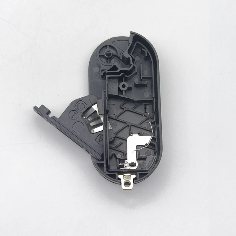 Cocolockey Flip Car Key Shell Colorful Silicone Pad for Alfa Romeo Mito Giulietta GTO 159 3Buttons Remote Fob Shell Red Pad 2PCS