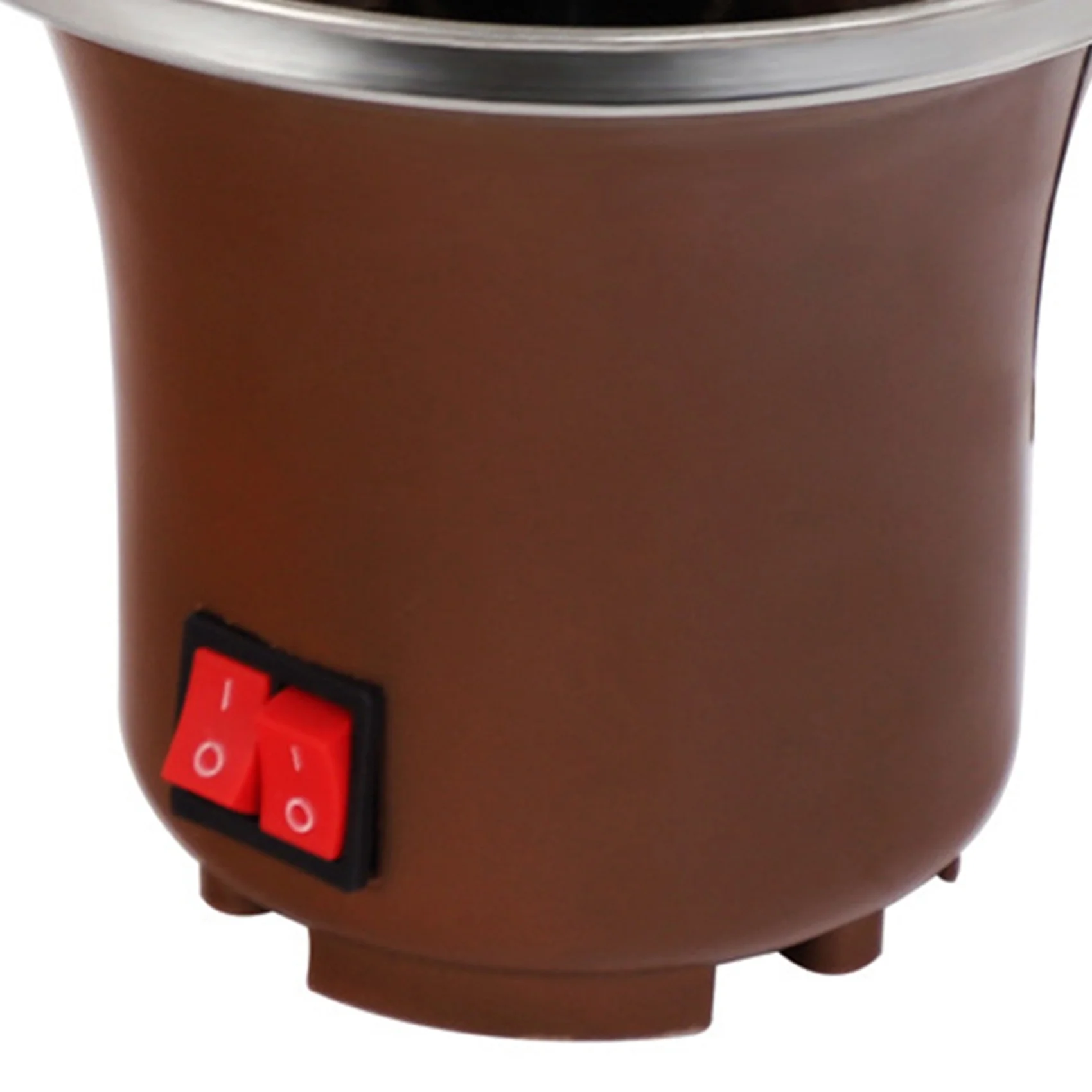 ABZA-Home Chocolate Fountain Automatic Melting Hot Pot Melting Machine With Heating Melting Tower Homemade Chocolate