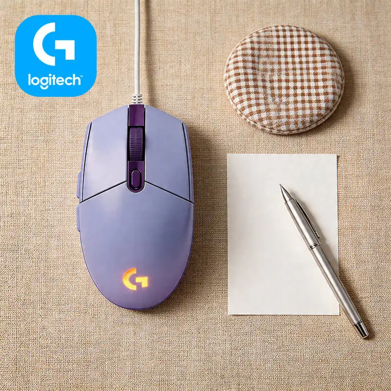 

Игровая мышь Logitech G203 Prodigy проводная, 200-8000 DPI, RGB-подсветка, 6 кнопок, встроенная память, отклик 1 мс, прочная конструкция