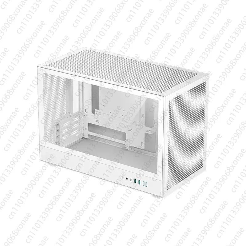 CH160 Small Case ITX Side Through-mesh Handle Case Long Graphics Card ATX Power Supply Type-C