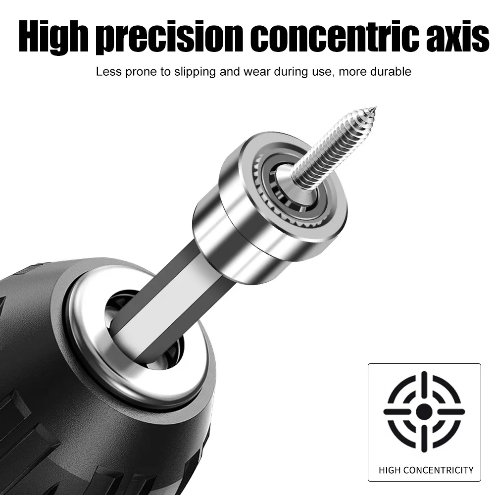 Strong Magnetic Cross Screw Positioning Screwdriver Bit Tool 1/4