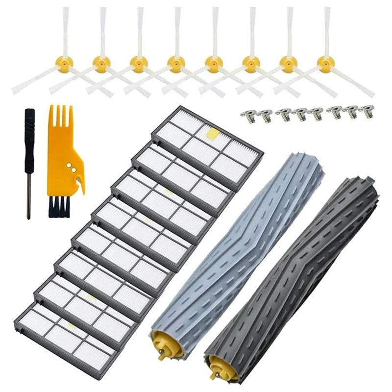 Para irobot roomba série 800 850 860 861 864 866 870 871 880 890 891 900 série 960 961 980 981 985 peças de escova de filtro