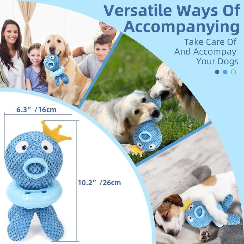 Chew Toys For Dogs Cartoon Squeeze Puppy Teething Chewing Toys Cute Puppy Sound Toys Entertainment Supplies Interactive Dog Toys