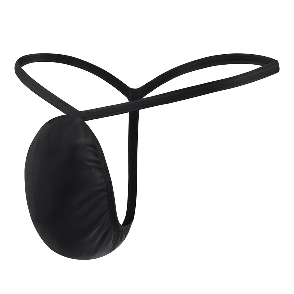 

Men Underwear G-String Thongs Bikini Briefs Lingerie Pouch Underpants Panties Low Waist Sissy Jock Strap String Homme