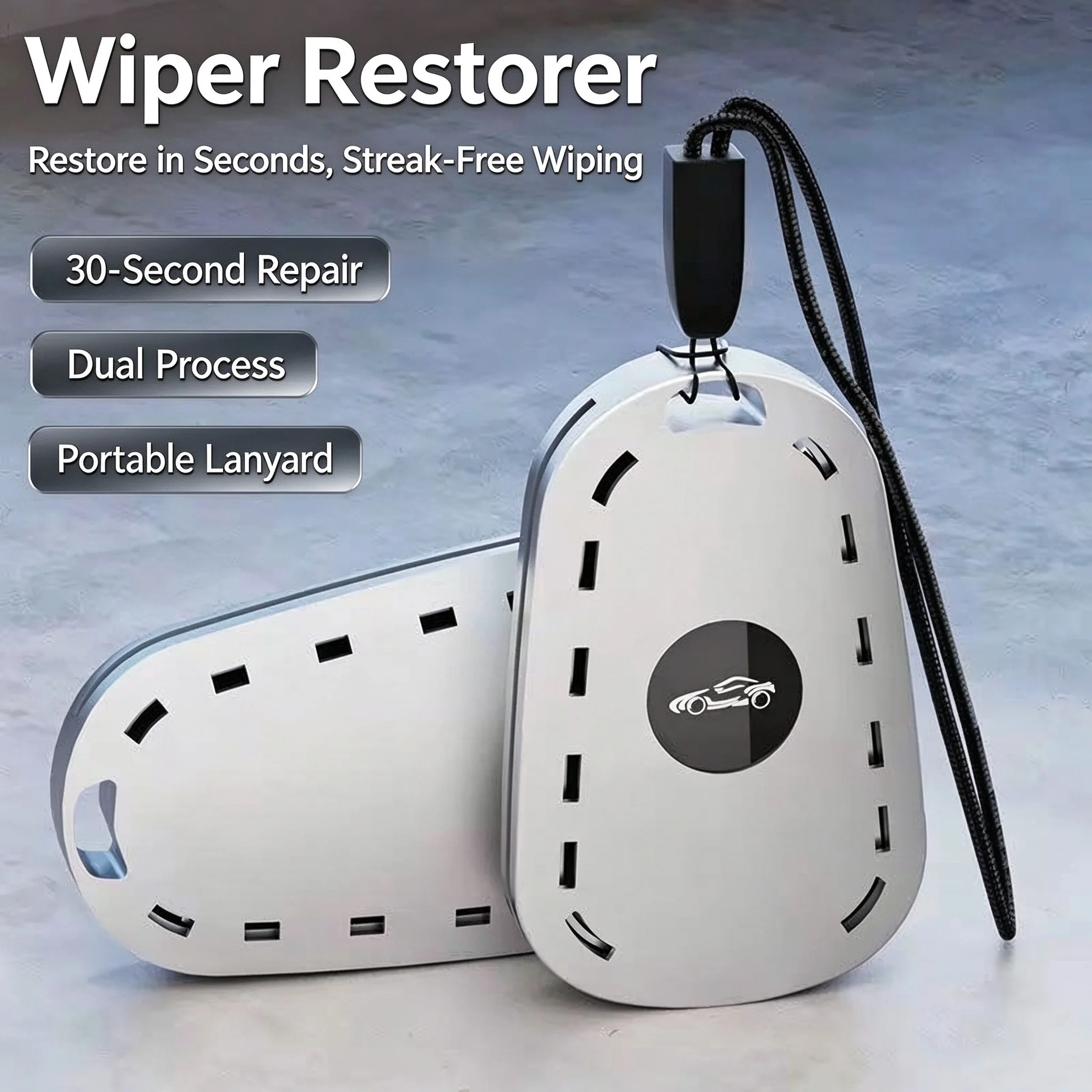 Universal Car Wiper Repair Tool Windshield Wiper Blade Cutter Rubber Regroove Trimmer Restorer Dual Track Portable Accessories