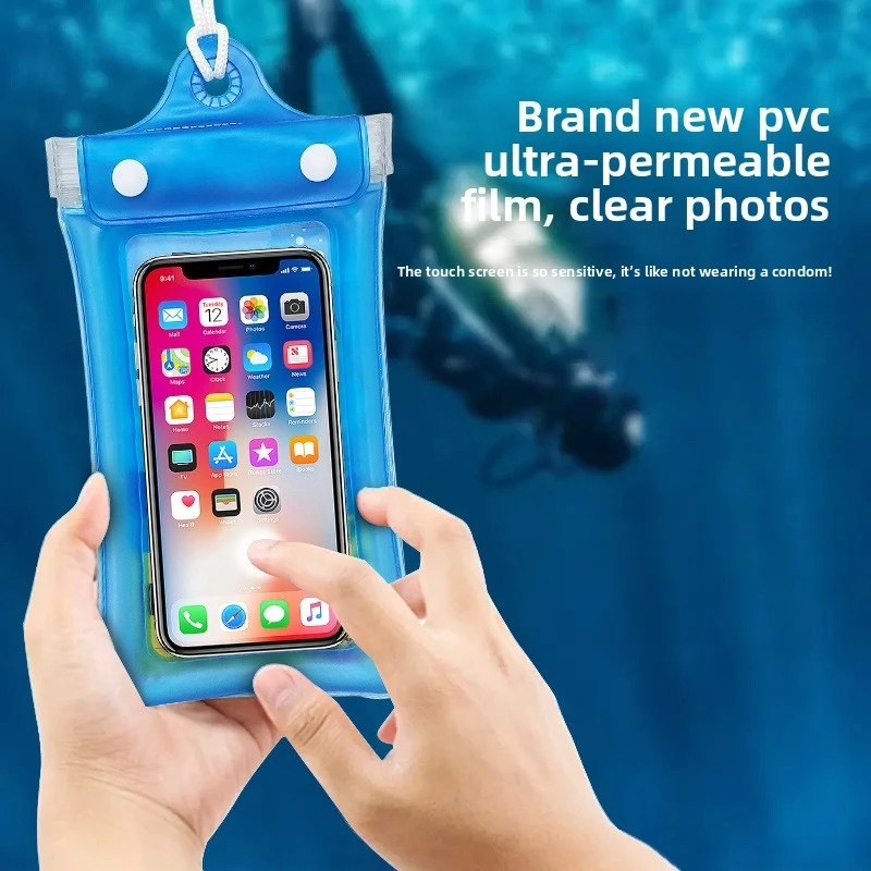 High Transparency Waterproof Bag Sensitive Touch Screen Mobile Phone Case Outdoor Swimming