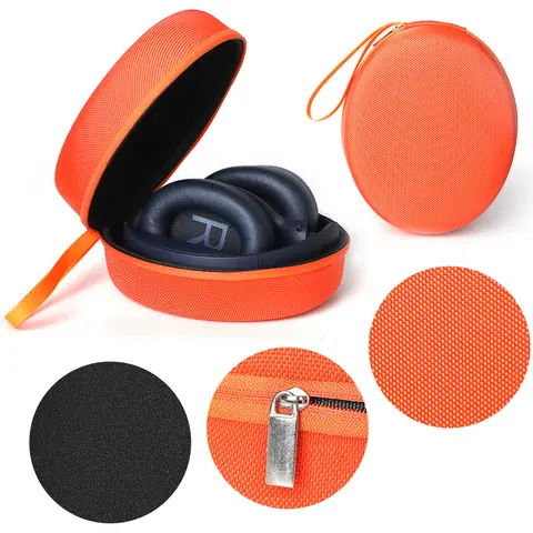 Hard EVA Headphone Carrying Case for Sony WH-1000XM5/WH-CH720N Wireless Headset Protective Case for JBL T450BT T500BT T510BT