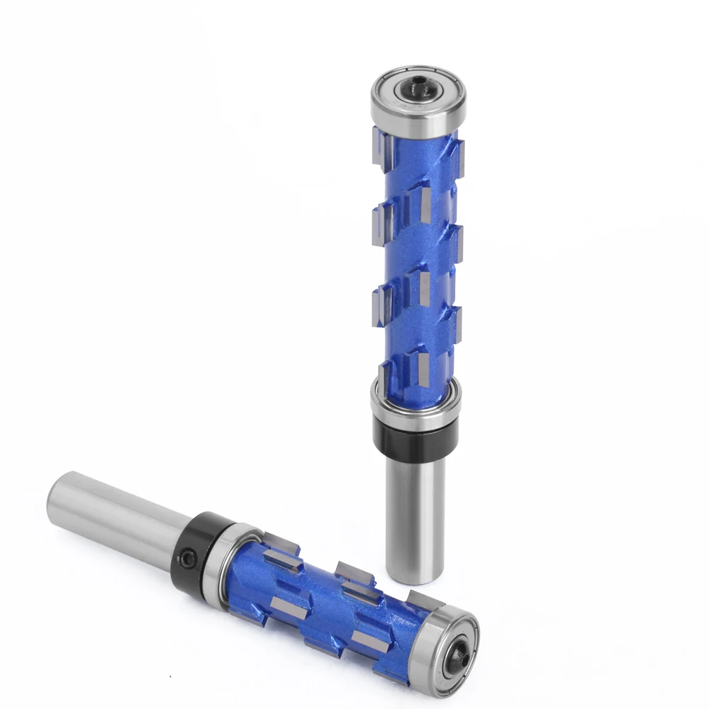 Imagem -03 - Lavie-conjunto de Bits Router Fresa Máquina de Gravura Bit Router Rolamento Duplo Flush Espiral Guarnição H12023h19 12 mm 2