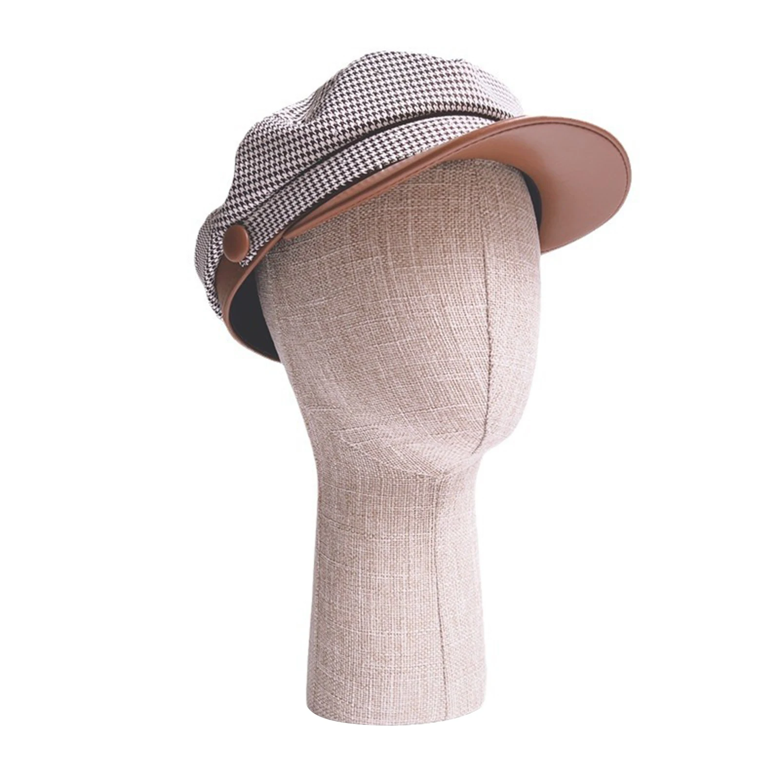 Tête de Mannequin Stable et observateur Polyvalent, Support de Cheveux, Porte-Lunettes pour Bijoux, Vêtements de Sauna, Postiches, Casquette de Salon