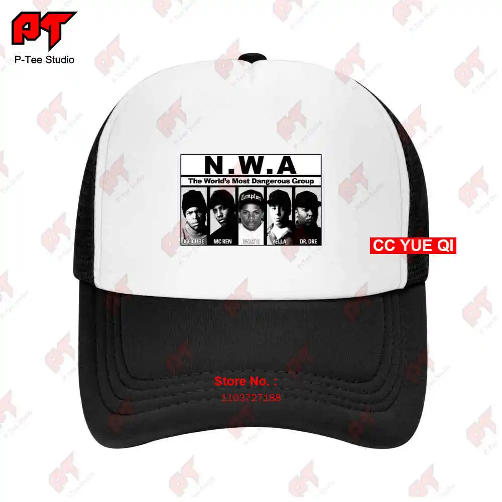 Nwa Hip Hop Eazy E Dr Dre Ice Cube Yella Mc Ren Baseball Caps Truck Cap 4ILJ