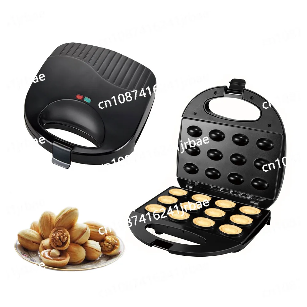 

Mini Electric Nut Frying Pan Cake Breakfast , Household Sandwich Kitchen Baking Machine Walnut Cookie Maker