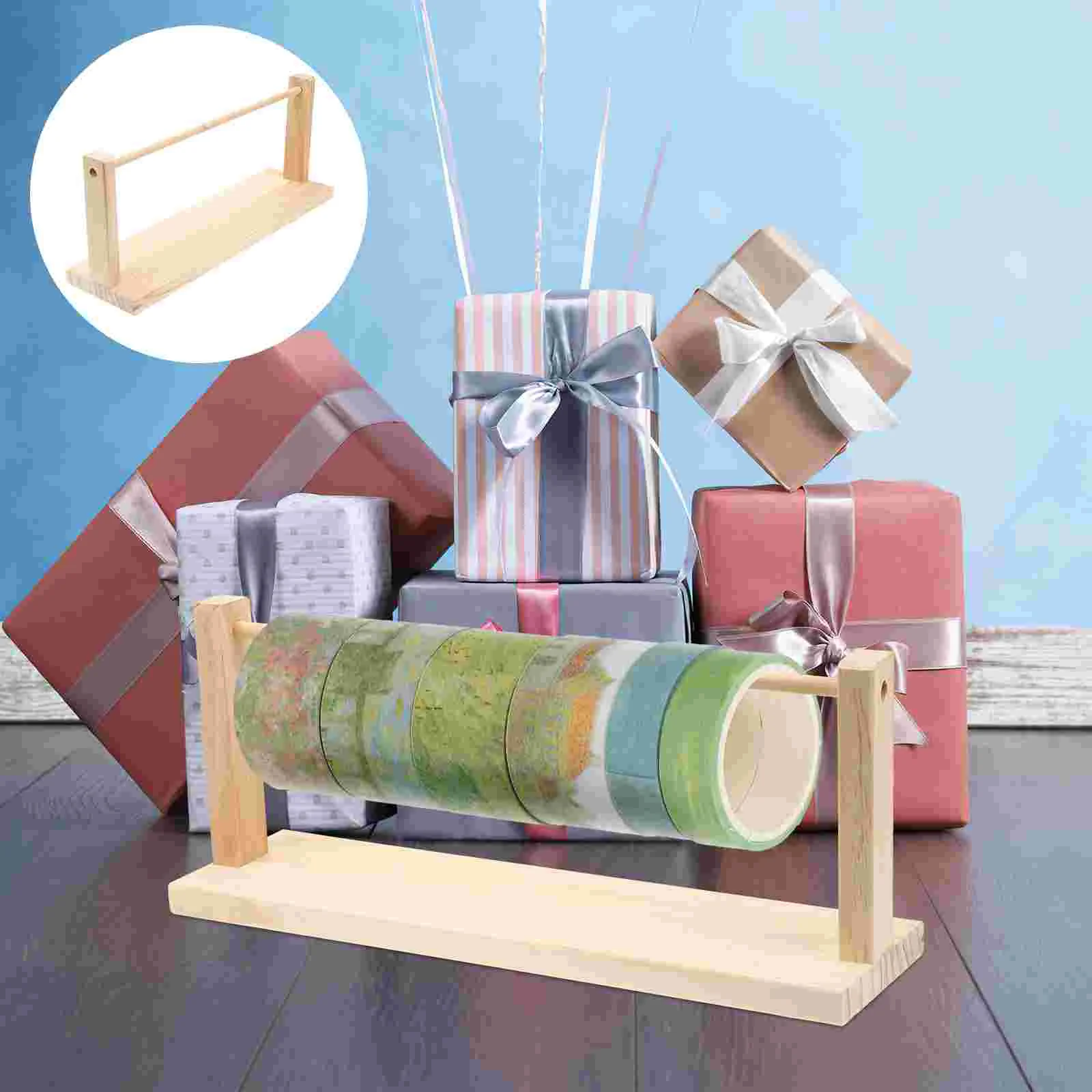 Gift Ribbon Holder Rack Brackets Storage Organizer Accessories for Wood Splitter