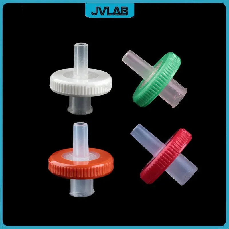 Syringe Filter Microporous Needle Filtration MCE Nylon PTFE Membrane Diameter 13mm Pore Size 0.22 0.45 0.8 1.2 3 5um 10 Pieces