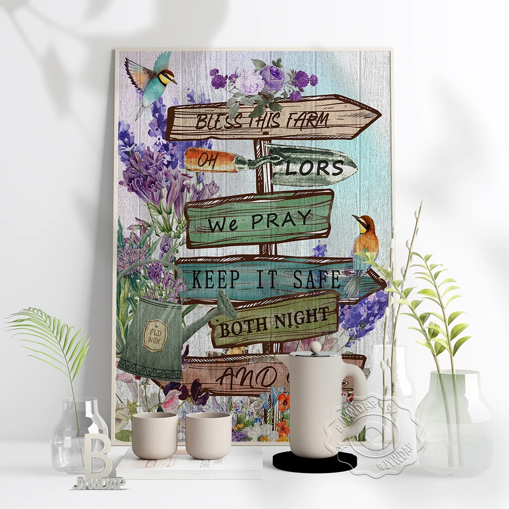 بوهيميا الأزهار زخرفة الفن طباعة المشارك الطنان زهرة جدار صورة الحديثة قماش اللوحة مزرعة ديكور