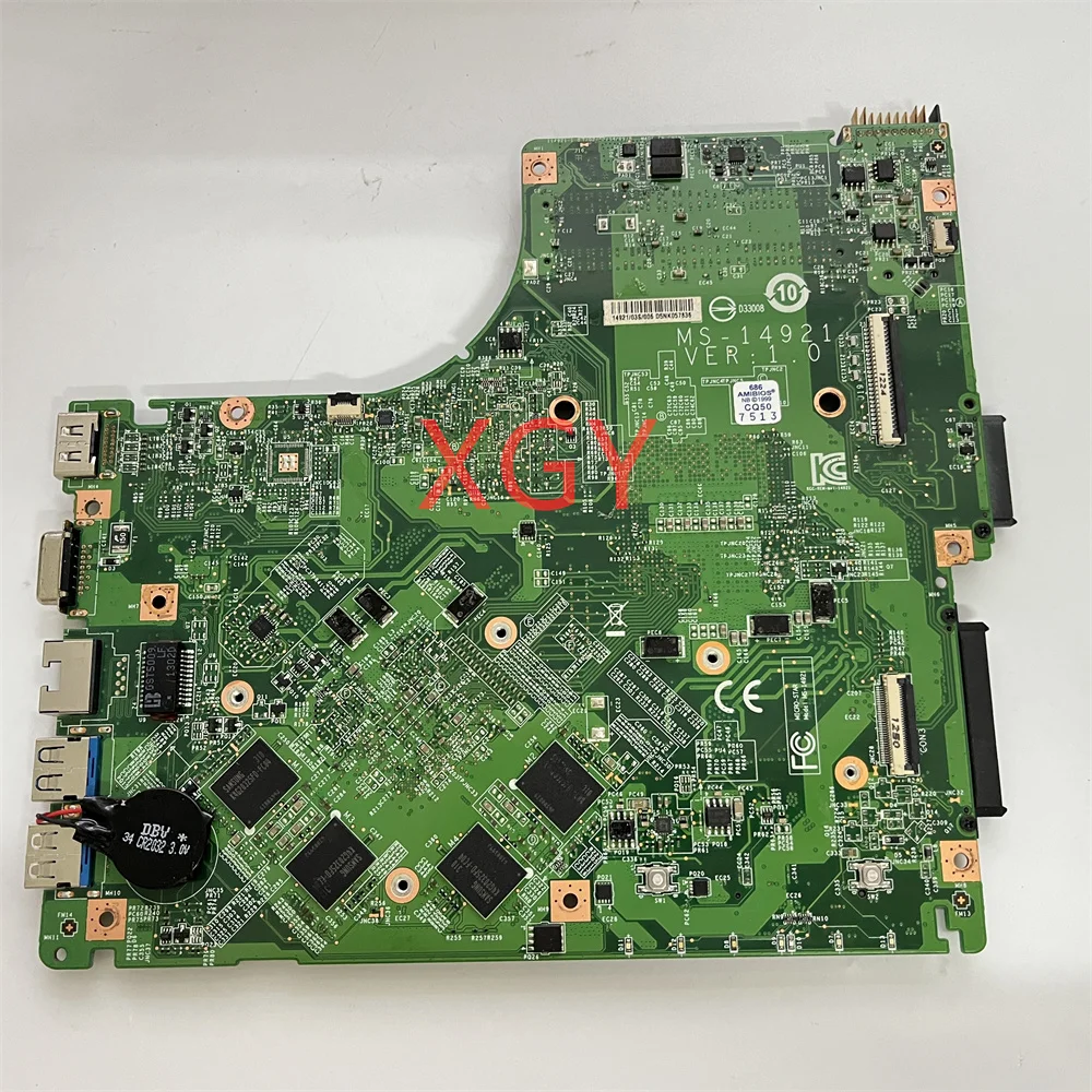 Original For MSI GE40 CR42 Laptop Motherboard ms14921 GTX 760M 2GB MS-14921 100% Test OK