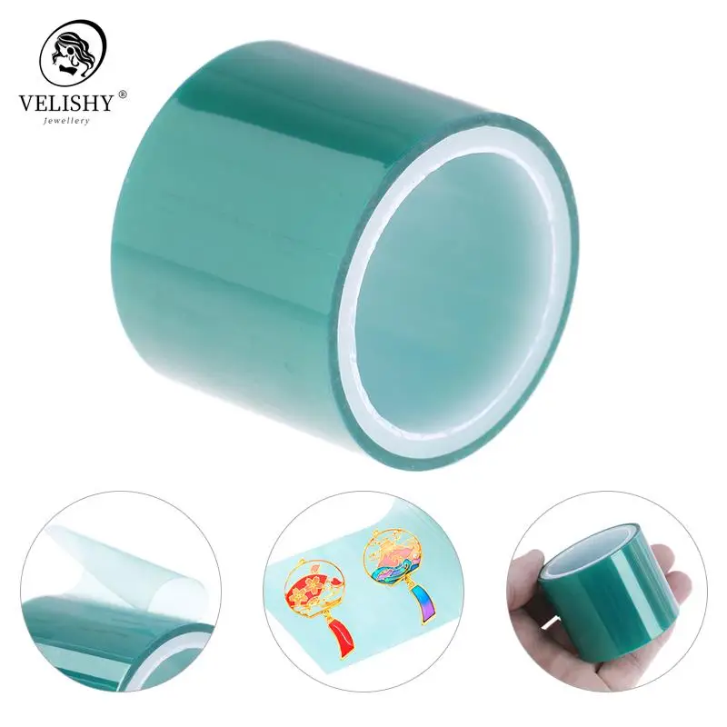 5m/roll Seamless Sticky Paper Traceless Tape For Epoxy UV Resin Hollow Open Metal Frame Bezel Setting Pendant DIY Jewelry Making